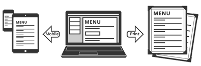 menu software mobile menus